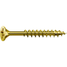 SPAX YELLOX Coated Universal Woodscrews PZ2 Bit Recess 5.0 x 100mm Box of 100