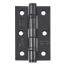 Raptor Grade 7 Ball Bearing Hinge 76x51mm Matt Black Pack of 2