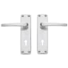 Raptor Aluminium Lock Handle Satin Aluminium