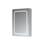Fulla 500mm 1 Door Front-Lit LED Mirror Cabinet