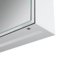 Fulla 500mm 1 Door Front-Lit LED Mirror Cabinet
