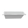 Navarre Square Single End Bath With Legs 1700 x 700 x 550mm
