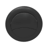 Dual Push Button Cover (Rod) Matt Black