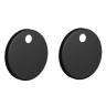 Toilet Seat Cover Caps Matt Black