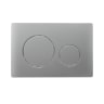 Round Push Button Flushplate Chrome