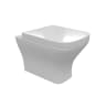 Radiance 510mm Floor Standing Furniture Pack White Gloss With Chrome Finishes