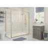 Sigrid 1200mm Sliding Door Brushed Brass