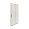 Sigrid 1200mm Sliding Door Brushed Brass