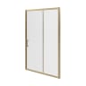Sigrid 1200mm Sliding Door Brushed Brass