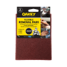 Oakey Flexible Removal Pads Coarse Pack of 5  150 x 115mm L x W (mm)