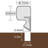 Stormguard 'Q' Lon Aquamac 63 Brown 10m