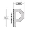 Stormguard EPDM 'P' Profile Draught Excluder Strip White 10m