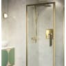 Showerwall Niche Brushed Brass 305 x 305 x 120mm