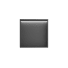 Showerwall Niche With Led Light Strip Matt Black 305 x 305 x 120mm