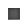 Showerwall Niche Matt Black 305 x 305 x 120mm