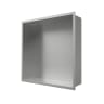Showerwall Niche Brushed Stainless 305 x 305 x 120mm