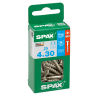 SPAX Stainless-Steel Universal Woodscrews T20 T-Star Plus Bit Recess 4.0 x 30mm Project Pack of 25