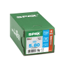 SPAX Stainless-Steel Universal Woodscrews T20 T-Star Plus Bit Recess 5.0 x 80mm Box of 100