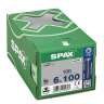 SPAX T-Star Plus T30 4 Cut CSK Head Wirox Universal Screw 100 x 6mm