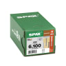 SPAX WIROX Coated Washer-Head Construction Screws T30 T-Star Plus Recess 6.0 x 100mm Box of 100