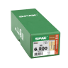 SPAX WIROX Coated Washer-Head Construction Screws T30 T-Star Plus Recess 6.0 x 200mm Pack of 50