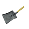 Faithfull Coal Wood Handle Shovel 230mm W Powder Coated