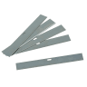 STANLEY Heavy Duty Scraper Blades 100mm W Pack of 5