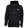 OX Zip Through Hoodie Black/Grey Size XL