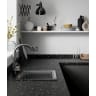 Jewson Post Formed Laminate Upstand 3m x 70 x 12mm Black Slate 