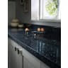 Jewson Square Edged Laminate Worktop 3m x 600 x 38mm Strass Noir 