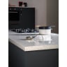 Jewson Square Edged Laminate Worktop 3m x 600 x 38mm Strass Blanc 