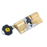 Yale Platinum 3 Star Euro Cylinder 100mm L Brass