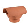 Hepworth Terracotta bonnet insert ventilation terminal red 205mm