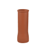 Hepworth Terracotta roll top chimney pot red height 750mm