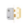 Yale Bathroom Sash Lock 63mm L Polished Brass