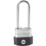 Yale Y125B Long Shackle Laminated Steel Padlock 40mm 