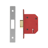 Union 2103 StrongBolt 3 Lever Deadlock 81mm Stainless Steel