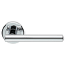 Serozzetta Philadelphia Door Handle Lever on Rose Polished Chrome