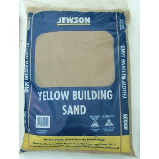 Yellow Building Sand Handy Bag