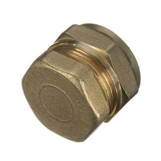 Altech Compression Stop End 22mm Brass