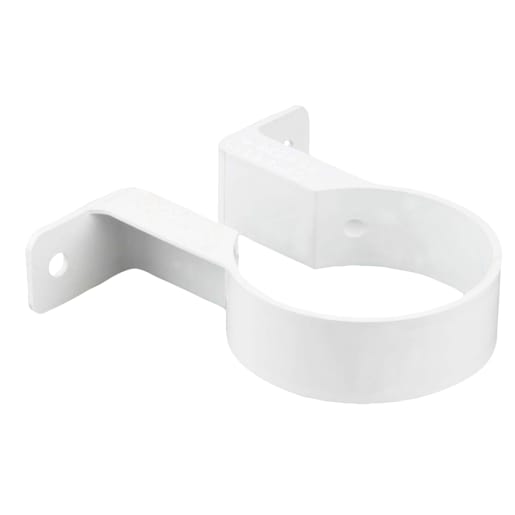 Osma 0T034W Roundline Pipe Bracket 68mm (Dia) White