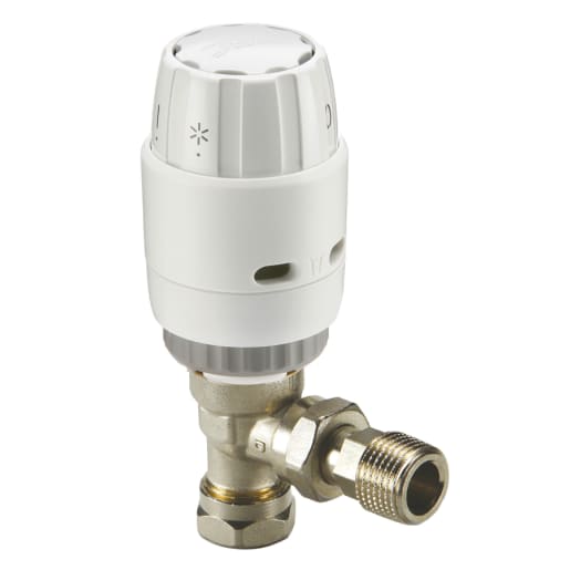 Danfoss RAS-C2 Angled Bi-Directional Thermostatic Radiator Valve 15mm