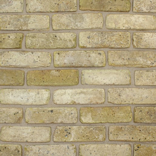 The Brick Tile Company Brick Slips Tile Blend 2 Cream - Sample Panel