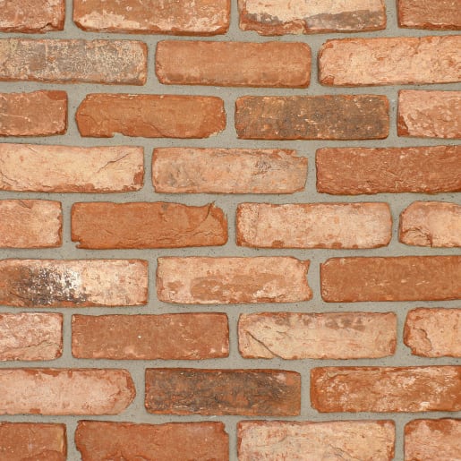 The Brick Tile Company Brick Slips Tile Blend 3 Red - Sample Panel