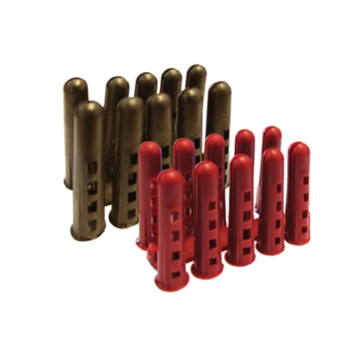 Rawlplug Wall Plugs 7mm Brown Pack of 100