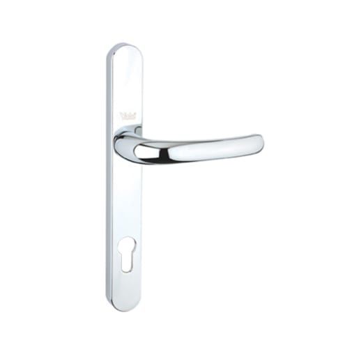 Yale Replacement Door Handle Polished Chrome With Backplate