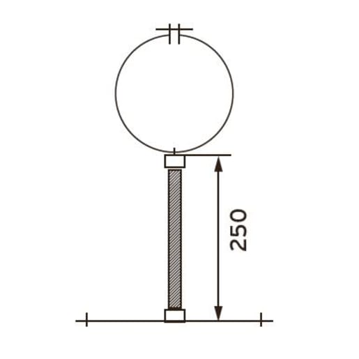 Vaillant Adjustable Flue Support Clips 100mm Dia White Pack of 3