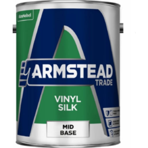 Armstead Trade Vinyl Silk 5 Litre White