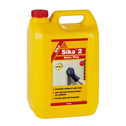 Sika 2 Water Plug Leak Stopping Liquid 5L