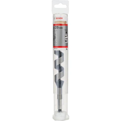 Bosch Drilling Auger Bit-Hex Shank Drive 25mm Silver And Black